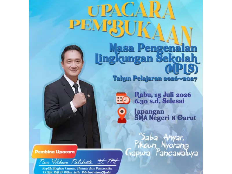 Sambutan Gubernur Jawa Barat Pada Pembukaan Masa Pengenalan Lingkungan Sekolah (MPLS) Pancawaluya Tahun 2026