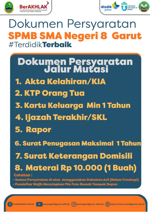 DOK PERSYARATAN MUTASI