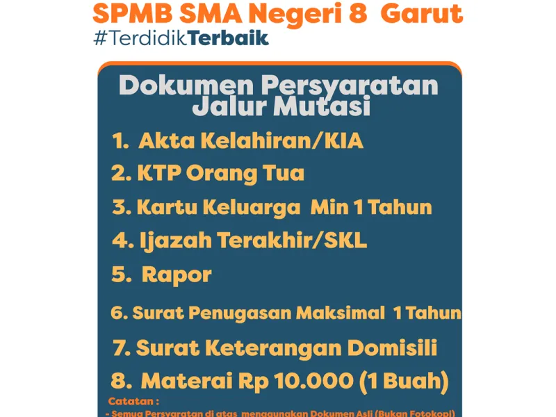 DOK PERSYARATAN MUTASI
