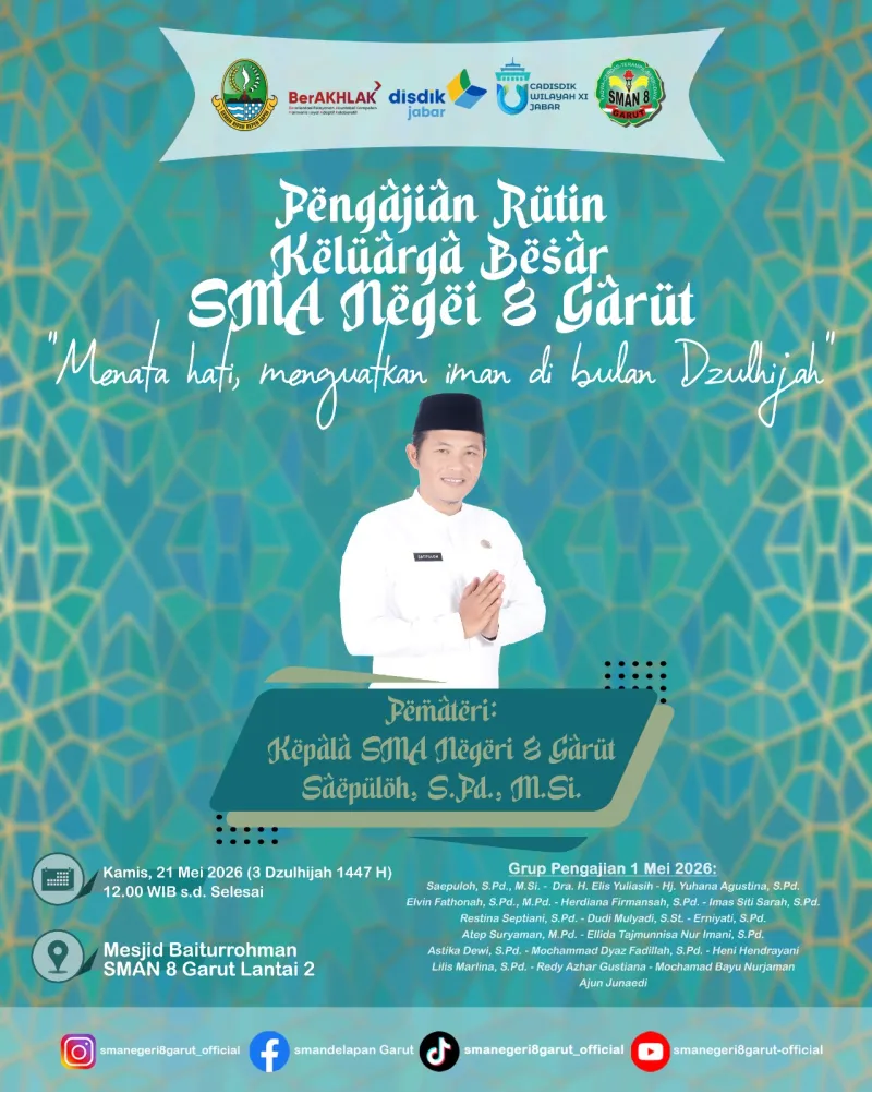 Pengajian Bulanan SMAN 8 Garut