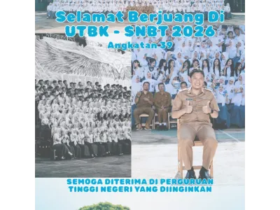 Selamat Berjuang di UTBK-SNBT 2025  "SUKSES"