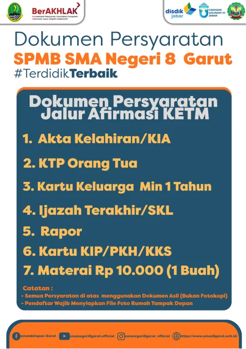 DOK PERSYARATAN KETM