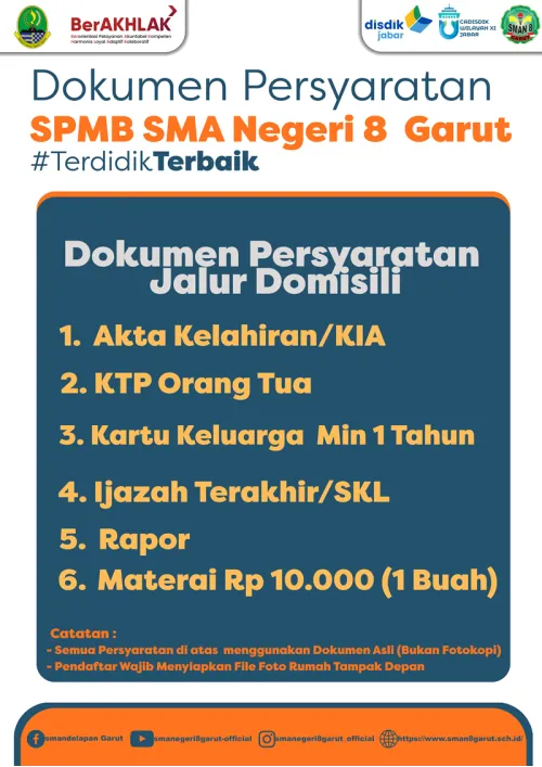 DOK PERSYARATAN DOMISILI