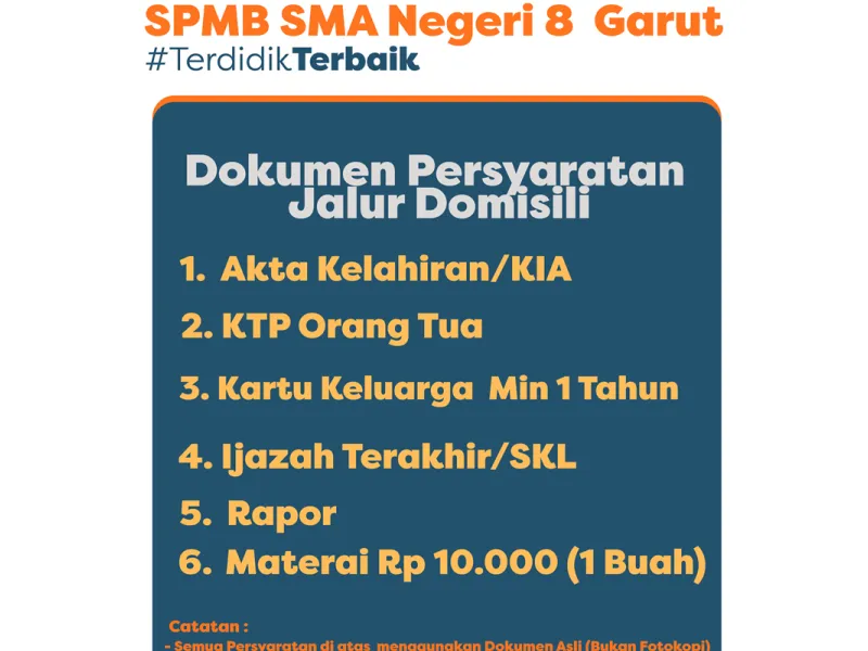 DOK PERSYARATAN DOMISILI